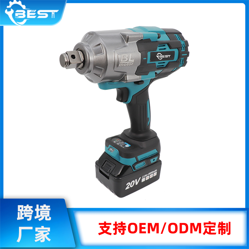 Lithium ion brushless high torque electric wrench