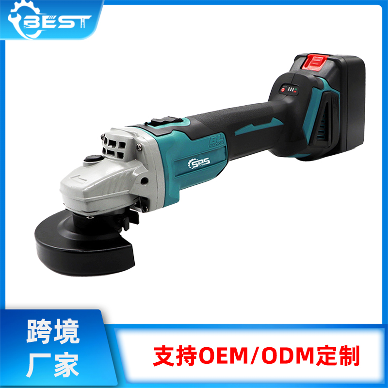 Brushless lithium electric cutting machine with angle grinder